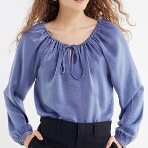 Urban Renewal Remnants Silky Bell-Sleeve Blouse